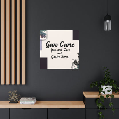 "Deck the Halls of Self-Care: A Holiday Guide to Caring for You" - Canvas