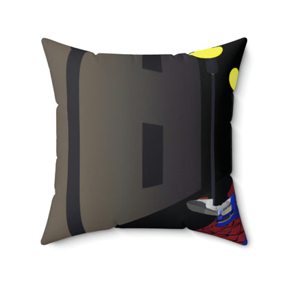 "Alley Star Juggler" - The Alien Square Pillow