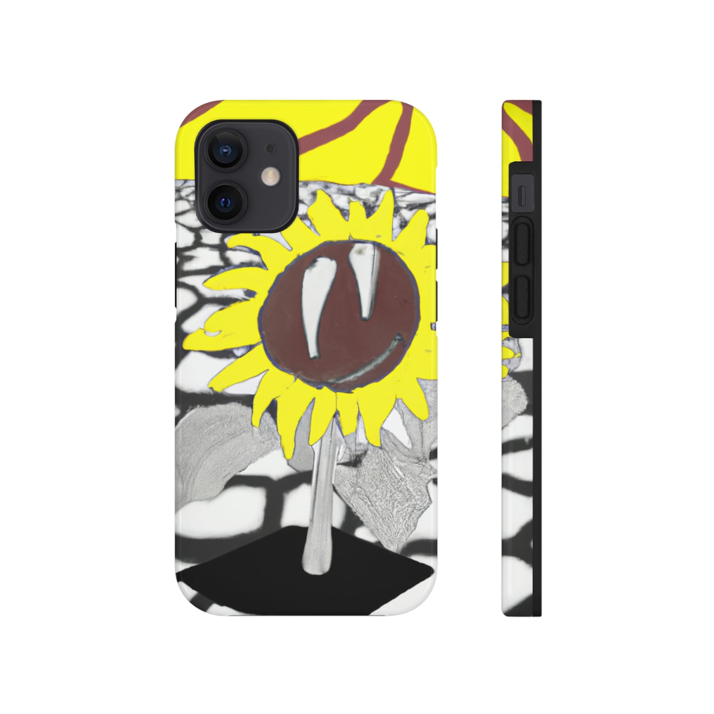 "A Sunflower Withering on a Parched Field" - The Alien Tough Phone Cases