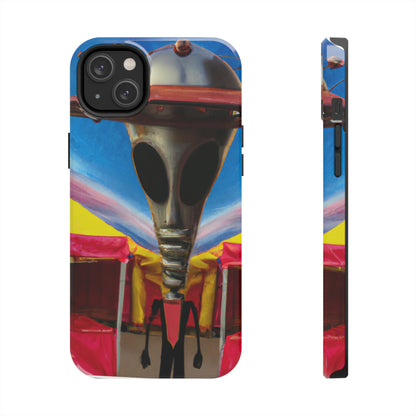 "Fair Invaders: A Cosmic Crash Course" - Die Alien Tough Phone Cases