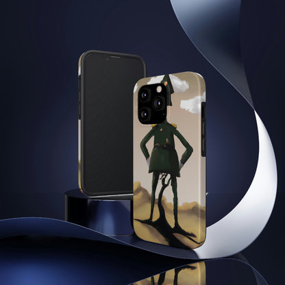 "Courage Against Despair: A Soldier's Triumph" - The Alien Tough Phone Cases