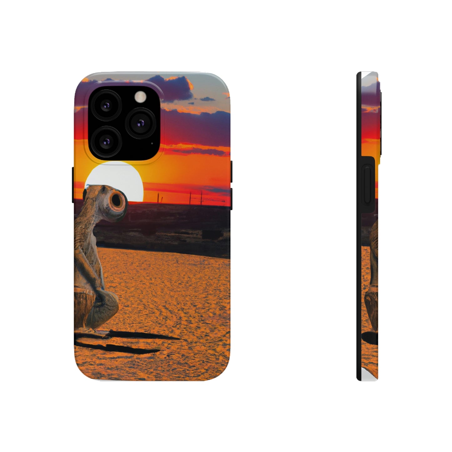 "Farewell to the Horizon" - Die Alien Tough Phone Cases