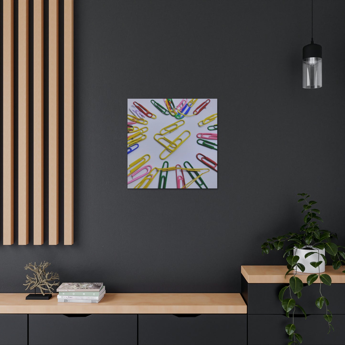 "Symbols of Unity: Everyday Objects Representing Abstraction" - Canvas