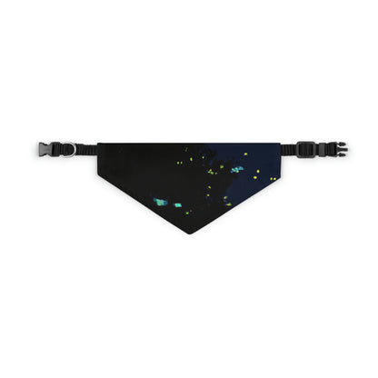 "Moonlight Fireflies" - The Alien Pet Bandana Collar