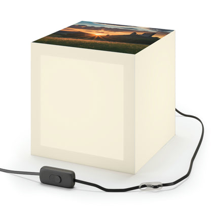 "Enchanted Evening at an Abandoned Castle" - The Alien Light Cube Lamp