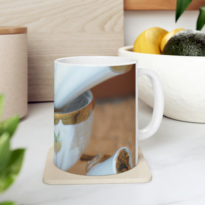 "A Cup of Comfort" - Taza de cerámica The Alien 11 oz