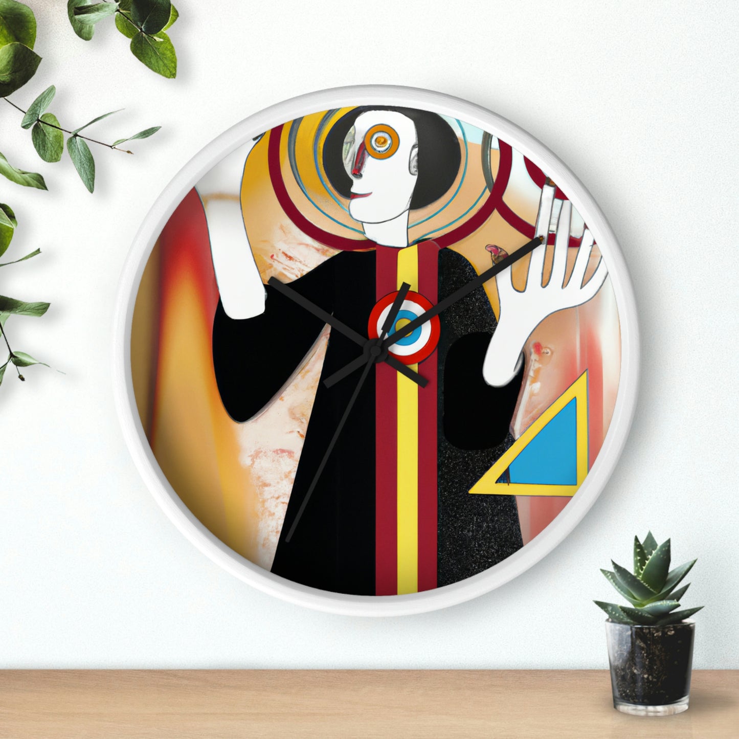 "A Storm Unleashed by the Magician's Spell" - The Alien Wall Clock