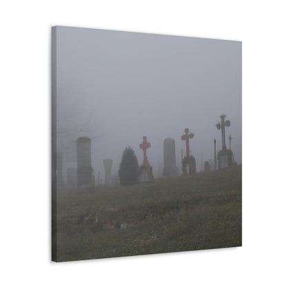 "The Foggy Graveyard" - The Alien Canva