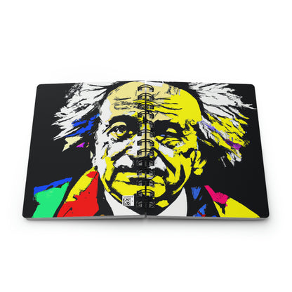 "Albert Einstein: un retrato de arte pop" - The Alien Cuaderno encuadernado en espiral