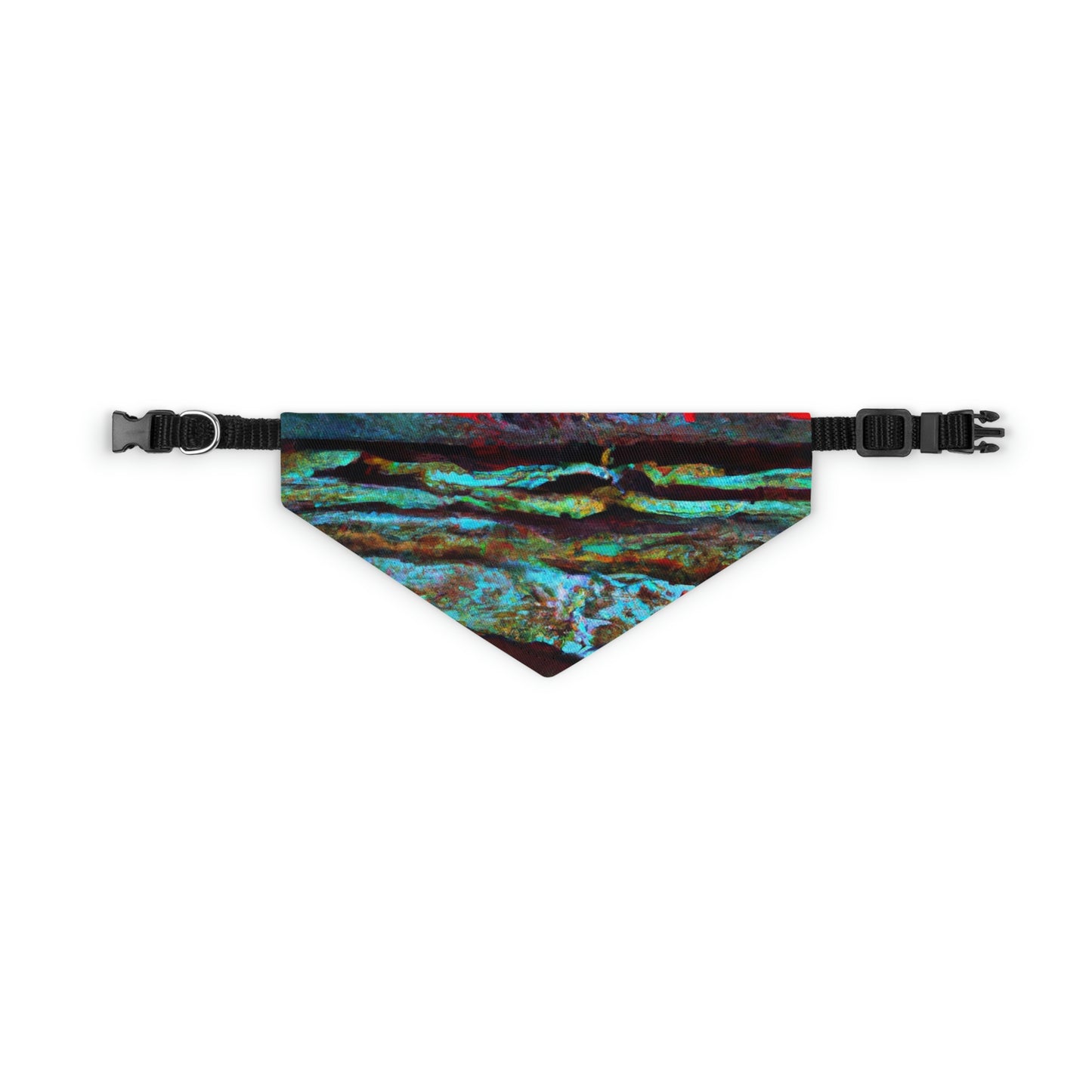 „Dusk at Sea: A Tempestuous Gathering“ – Das Alien Pet Bandana Halsband