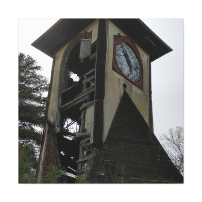 "The Forgotten Clocktower" - The Alien Canva