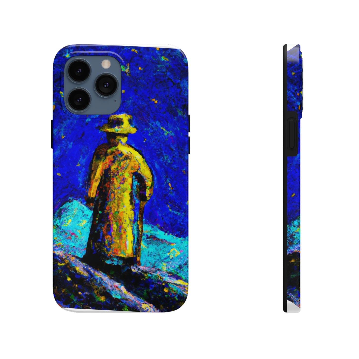 "Lone Mage on the Frozen Summit" - The Alien Tough Phone Cases