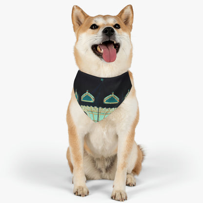 "A Lonesome Carousel Under Shining Stars" - The Alien Pet Bandana Collar