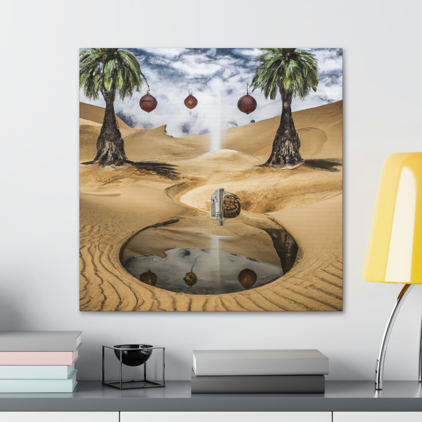 The Mirage of the Desert Sands - The Alien Canva