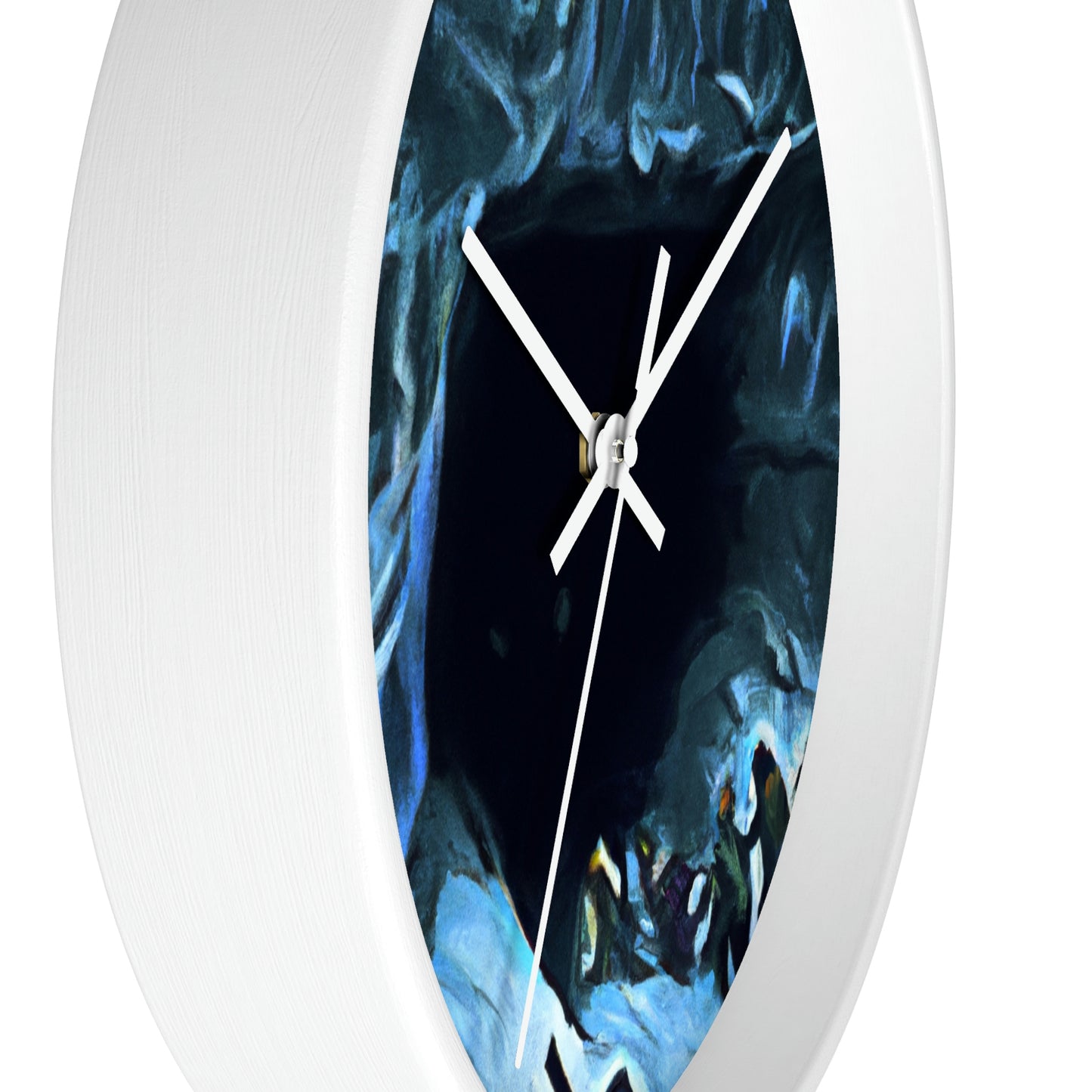 "Escape from the Icy Depths" - The Alien Wall Clock