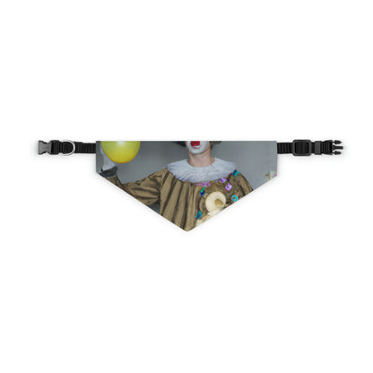 "Clowning Around with Balloons" - The Alien Pet Bandana Collar