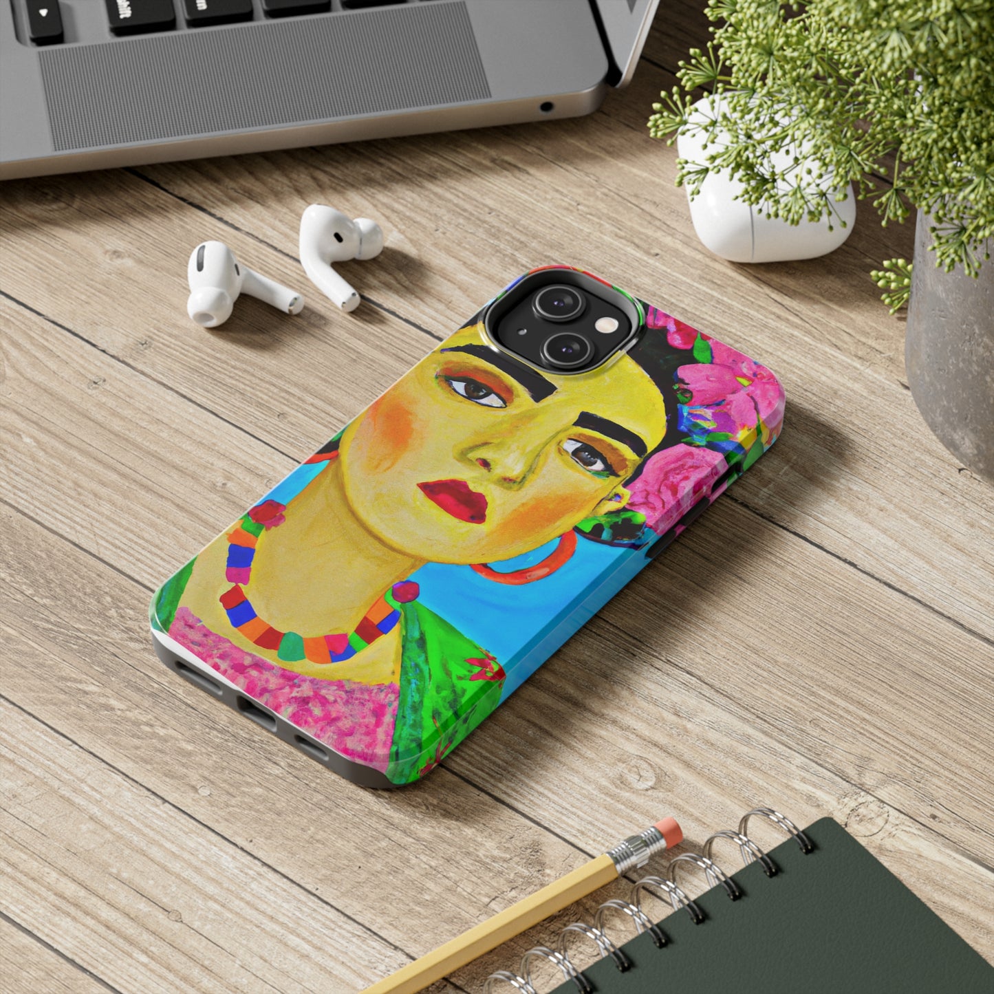 "Fierce and Free: Un tributo a las mujeres mexicanas inspirado en Frida Kahlo" - The Alien Tough Phone Cases