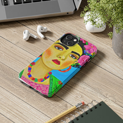 "Fierce and Free: A Frida Kahlo-Inspired Tribute to Mexican Women" - The Alien Tough Phone Cases