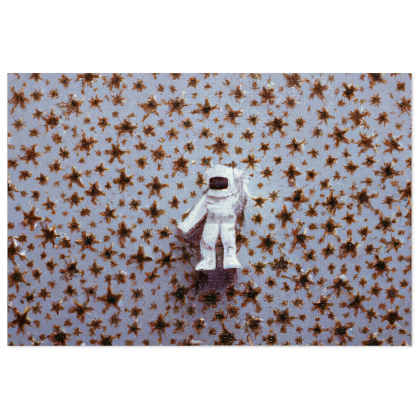 "A Small Adventurer Among Giant Stars" - The Alien Jigsaw Puzzle