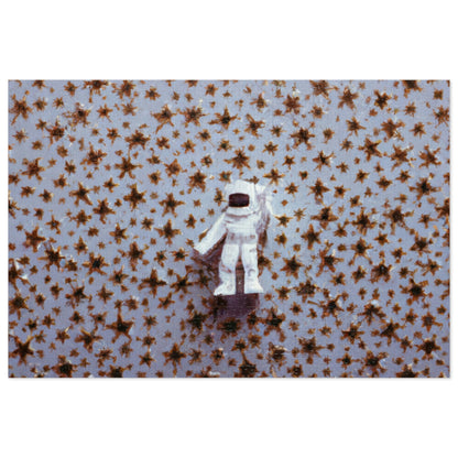 "A Small Adventurer Among Giant Stars" - The Alien Jigsaw Puzzle