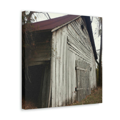 "Mysteries of the Antiquated Barn" - The Alien Canva