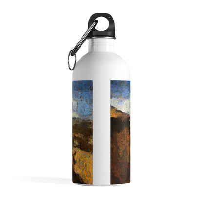 "Dusty Pilgrims at the Forgotten Shrine" - The Alien Stainless Steel Water Bottle