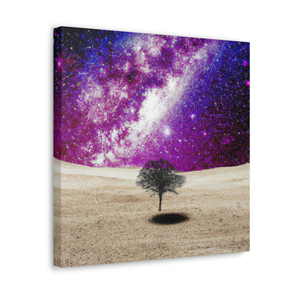 "Árbol solitario de polvo de estrellas" - The Alien Canva