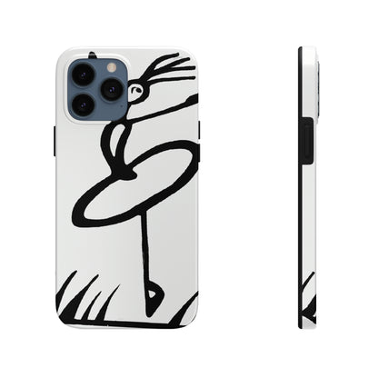 „Ballet on a Blade: A Ballerina's Spin“ – The Alien Tough Phone Cases