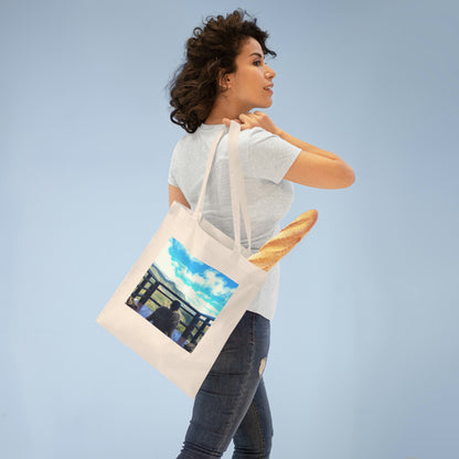 "A Journey of Enlightenment: Finding Inner Peace Through Exploration of the World". - The Alien Tote Bag