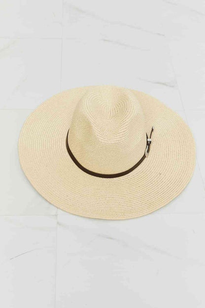 Fame Boho Sommer-Stroh-Fedora-Hut