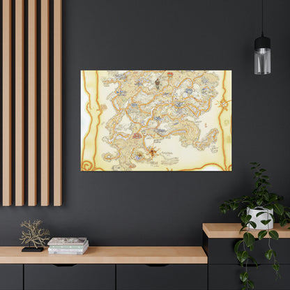 "The Mystical Map of Unfathomable Journeys" - The Alien Canva