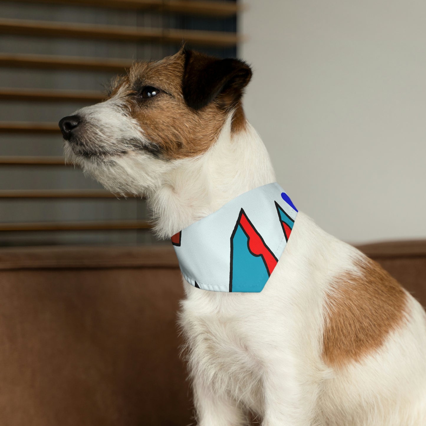 "Ojo a ojo con el desafío de la naturaleza" - The Alien Pet Bandana Collar