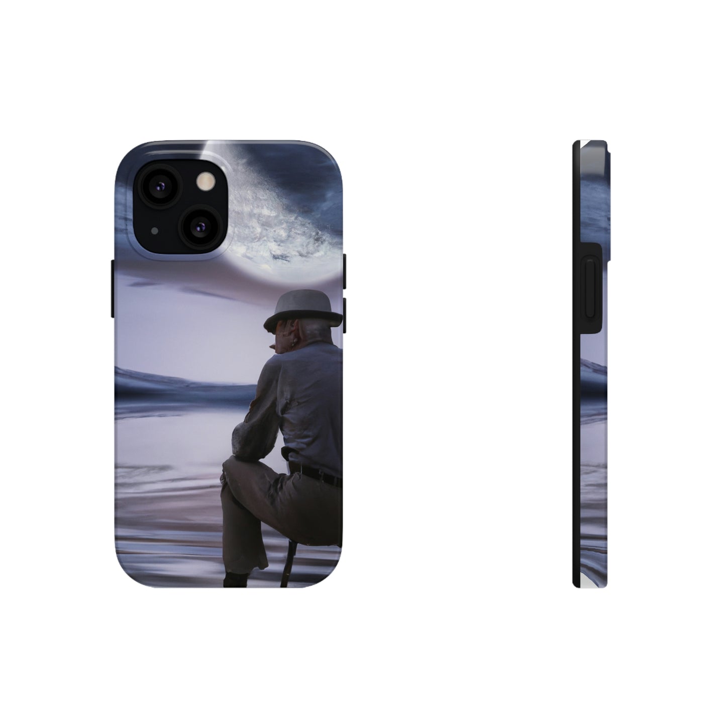 Moonlight Reflections on a Quiet Lake - The Alien Tough Phone Cases