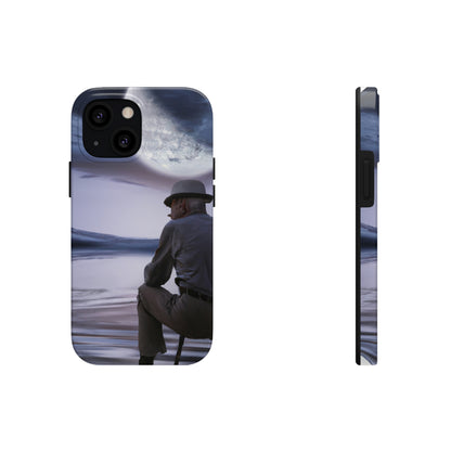 Moonlight Reflections on a Quiet Lake – Die Alien Tough Phone Cases