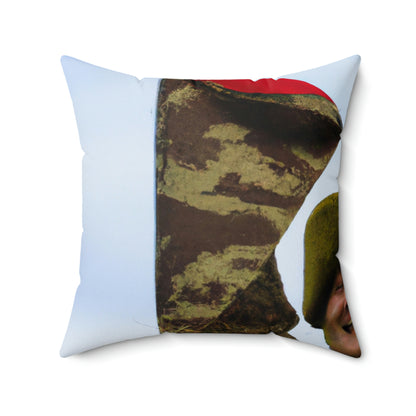 "The Sweet Taste of Freedom" - The Alien Square Pillow