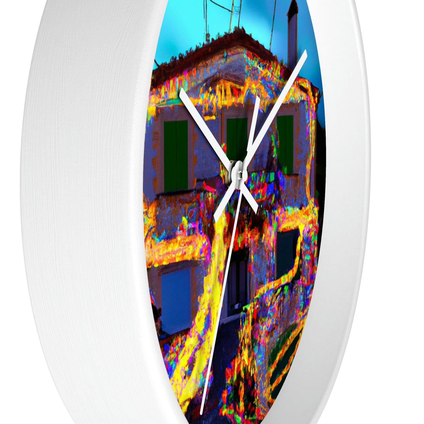 "Magical Illumination: A Summer Solstice Surprise" - The Alien Wall Clock