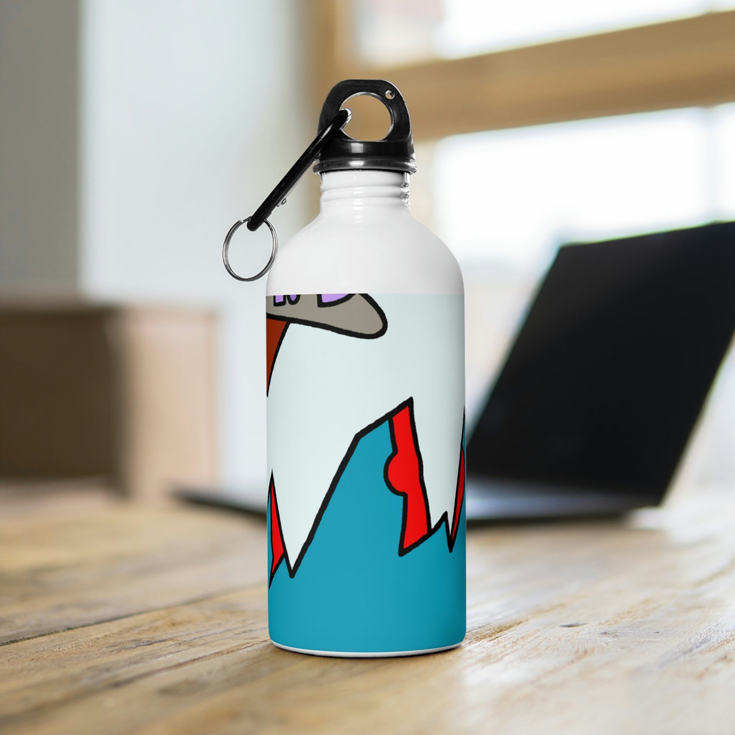 "Eye to Eye with Nature's Challenge" - The Alien Stainless Steel Water Bottle