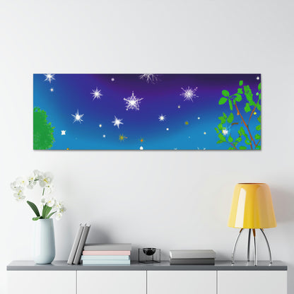 "Un jardín celestial de color" - The Alien Canva