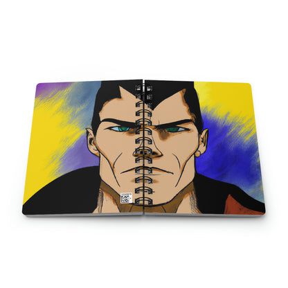 "Powerful Heroes: Bold Color Portraits" - The Alien Spiral Bound Journal