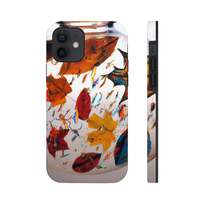 "Herbst in einer Glaskugel" - Die Alien Tough Phone Cases