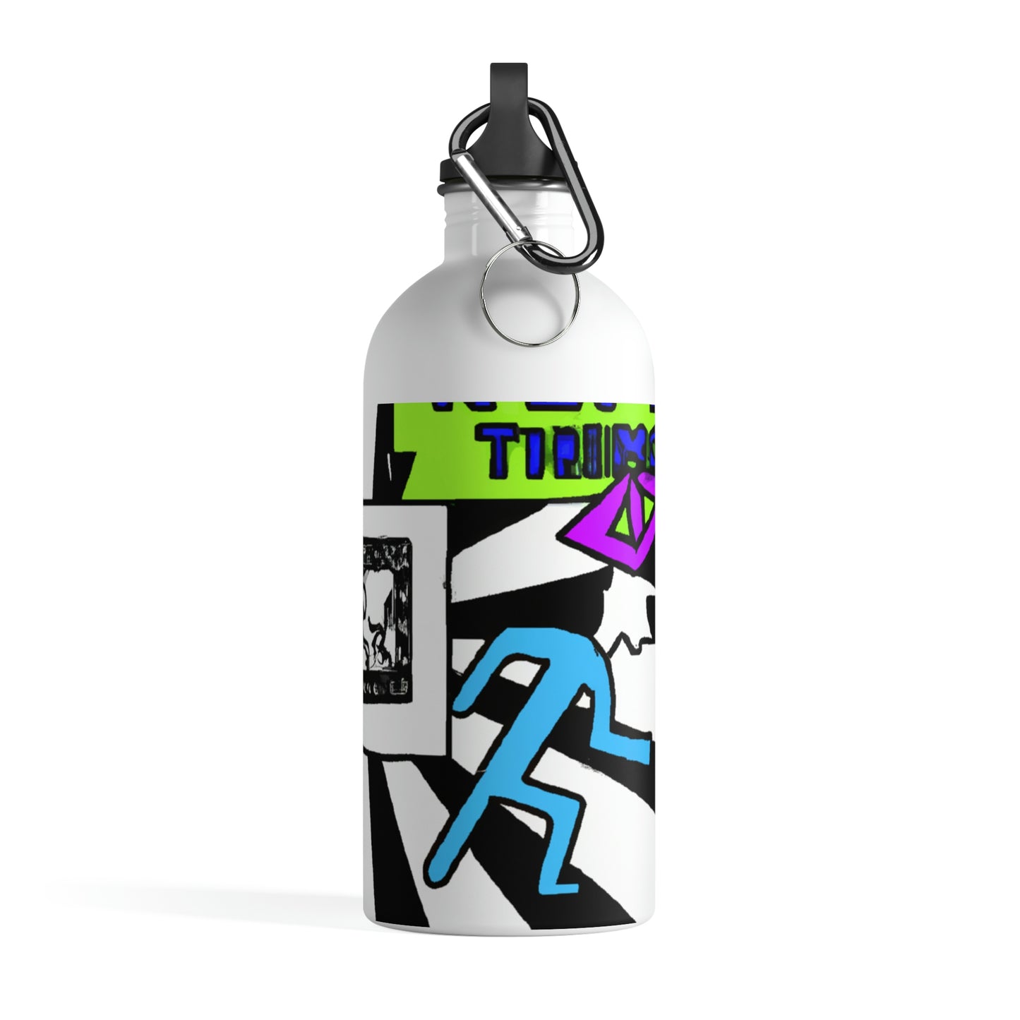 Saving Tomorrow: A Time-Traveling Adventure - The Alien Stainless Steel Water Bottle