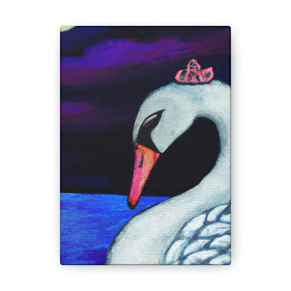 "El lamento de un cisne: los cielos viudos" - The Alien Canva