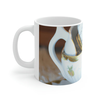 "A Cup of Comfort" - Taza de cerámica The Alien 11 oz