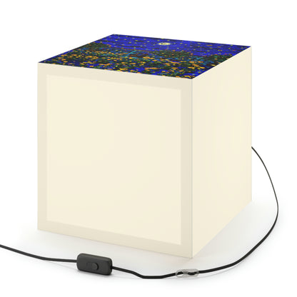 "A Midnight Celebration in Grandma's Garden" - The Alien Light Cube Lamp