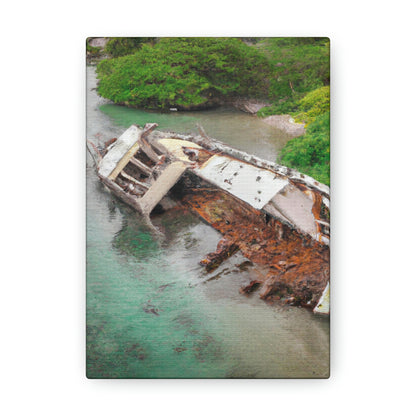 "Shipwrecked: A Mysterious Island" - The Alien Canva