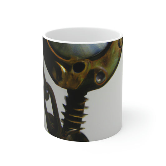 "Ojo por ojo: una venganza mecánica" - The Alien Taza de cerámica 11 oz