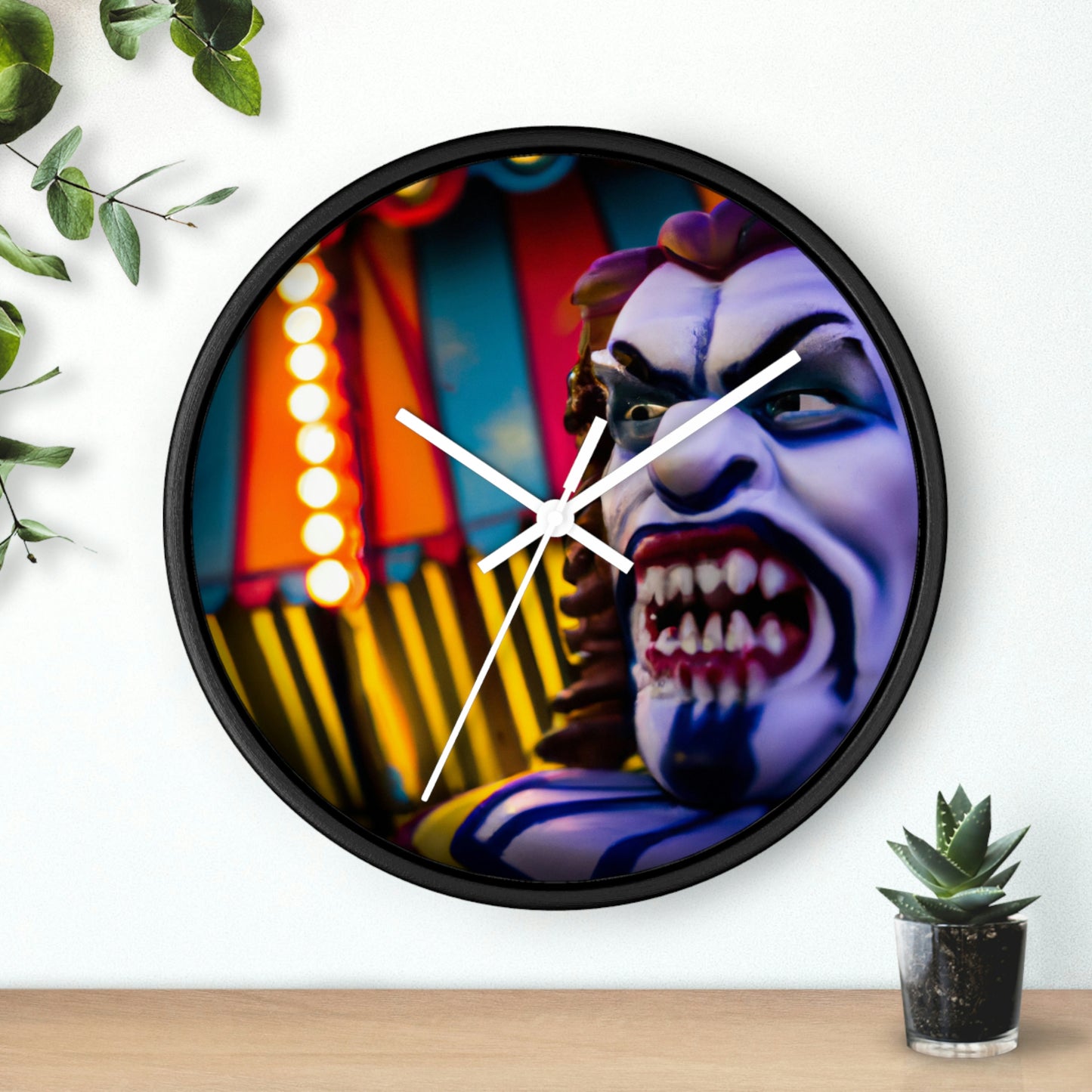 "Carnaval de los horrores" - El reloj de pared alienígena