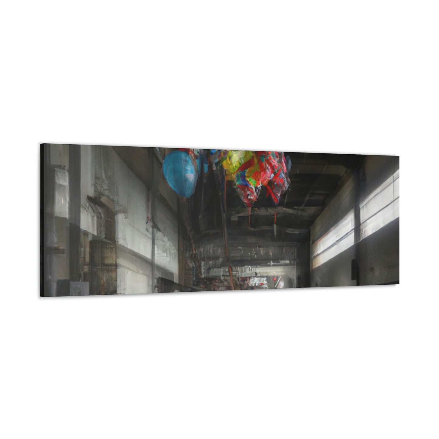 "The Ghostly Gasses of the Balloon Factory" - The Alien Canva