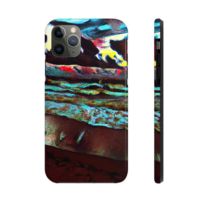 "Dusk at Sea: A Tempestuous Gathering" - The Alien Tough Phone Cases