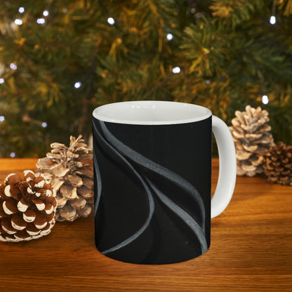 "Midnight Ice Rhapsody" - The Alien Ceramic Mug 11 oz